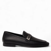 Italian Men Black Leather Shoes #4953